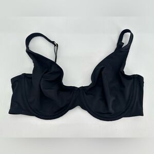 ThirdLove Second Skin Unlined Underwire Bra Black 32D